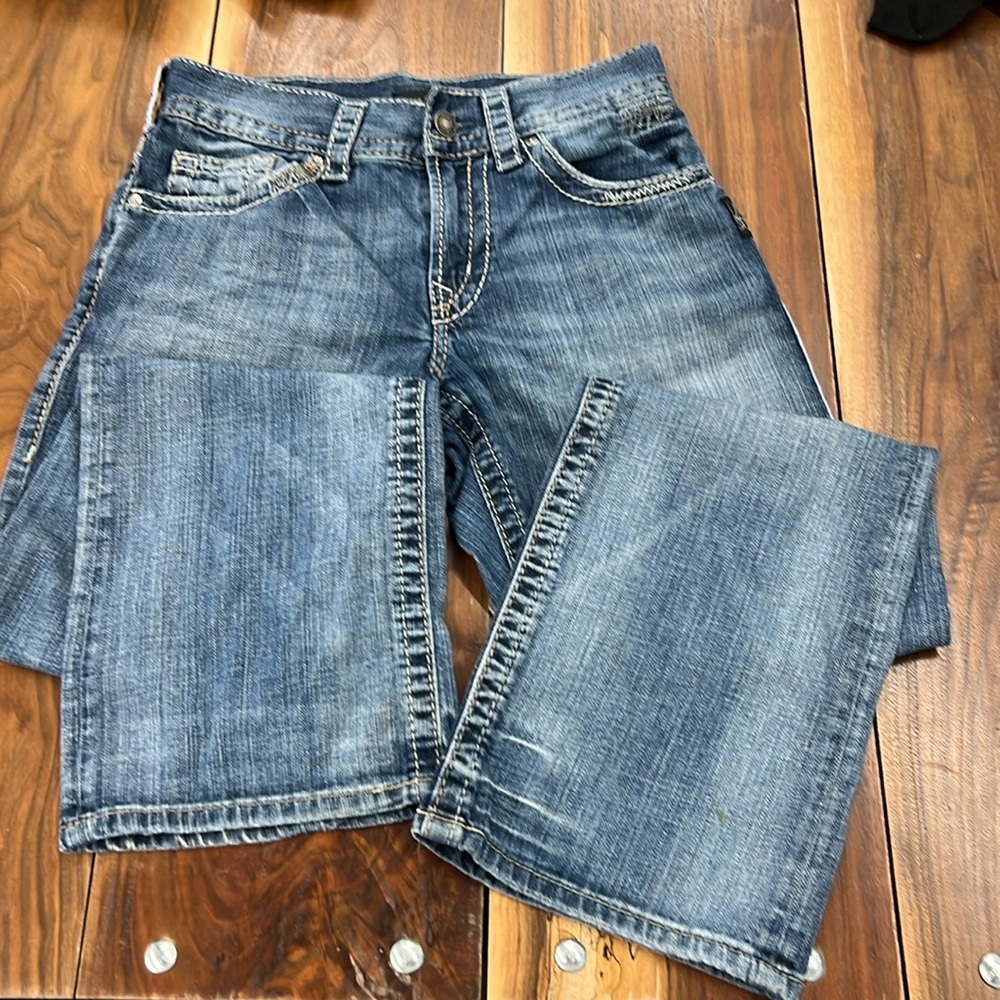 Men’s Silver Jeans